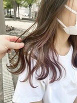 ソウィ(sowi)&nbsp;インナーカラーピンクベージュ