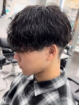 エルマーク 枚方(L-MARK)&nbsp;マッシュスパイラルパーマツイストスパイラル波巻きメンズ