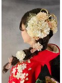 ヘアアレンジ☆サイド編みおろし