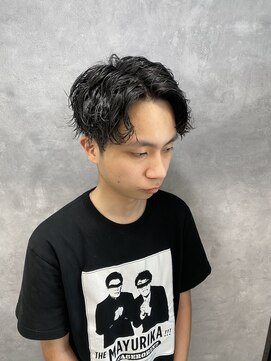リプレイ 草津店(RIPLAY) カルマパーマ/ベリーショート/ダークアッシュ/ニュアンスパーマ
