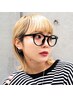 カット+ブリーチ+カラー+( プレTR付き )　￥10500