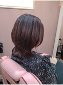 美髪ミディアムヘアー/40代/50代/藤沢/鵠沼海岸