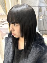 ゼスト フィーノ(ZEST fino) 【ナツミ】ワイドバング×姫カット