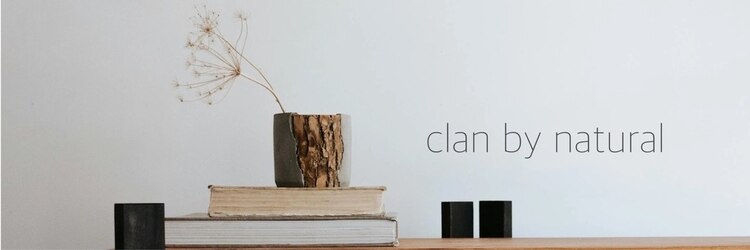 クラン バイ ナチュラル(clan by Natural)のサロンヘッダー
