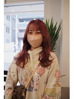 ドッグスター(dog star)&nbsp;ハイトーンカラーピンクベージュケアブリーチ 登戸/向ヶ丘遊園