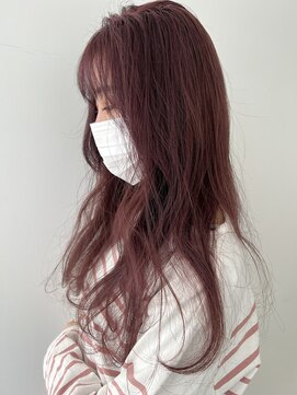 コワファースト  させぼ五番街店(COIFF1RST) pink brown