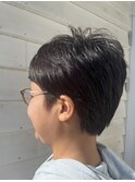 サイド刈り上げショート