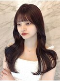 ◇こだわりの顔周りカットで扱いやすい韓国ヘアに★