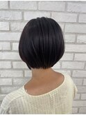 丸みショートボブ