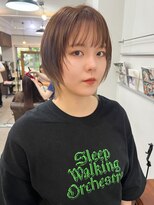 ペイジヘアー(paige hair)&nbsp;インナーカラーウルフレイヤー前髪あり