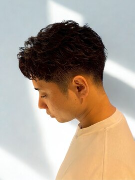 バブーバイビューティービースト 高知店(ba-boo by beauty:beast Academy) メンズツーブロックパーマツイストスパイラル眉毛カット