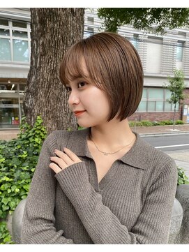 ディフィーノ 赤坂(DIFINO) コンパクトミニボブ/巻ける縮毛矯正/髪質改善/ストレートパーマ