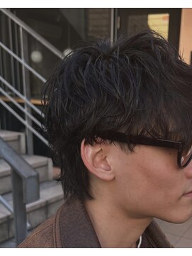 ヘアーアンドメイク ルシエル(hair&make Luxiel) ニュアンスパーマ×マッシュウルフ