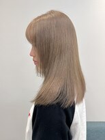 ロテ(LOTE.)&nbsp;着物ヘア/大人ガーリー/ダークアッシュ/似合わせカット/一宮