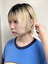 モリオフロムロンドン 原宿本店(morio from London)&nbsp;【morio原宿】顔まわりレイヤーショートダブルカラー