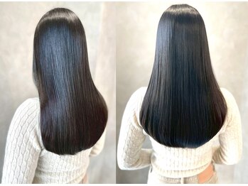フィエル(Fier)の写真/髪質改善に特化した酸性ストレートが口コミで大人気!髪のダメージを最小限に抑え、自然な仕上がりに♪