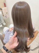 ソワンドゥブレス 大日店 (soin de brace) ・ブリーチなし透明感グレーベージュ