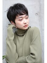 プランツヘアー&nbsp;ボリューム不足解消　大人ショート　博多美容室　村田依里