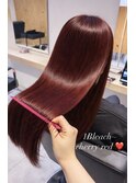 ブリーチあり☆チェリーレッド