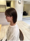 ぱつんとボブ
