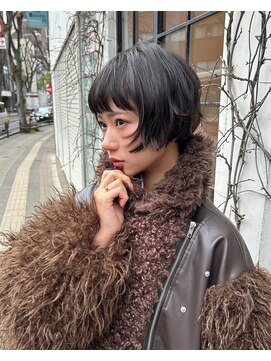 ユニカバイベル 御殿山店(unica by Belle) ショートでもできるパーマ風アレンジ◎