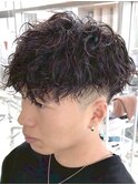 ツイストパーマメンズパーマ波巻きパーマシャドウパーマ佐賀