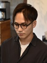 リム メンズヘア(LIM men's hair) 大人抜け感アップバング【倉敷のメンズカット専門店】