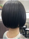 切りっぱなしボブ/結べる長さのボブ/成田駅/成田/マンツーマン