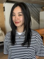 ケイトテイラー(KATETAYLOR)&nbsp;レイヤーカットダークグレージュハッシュカット