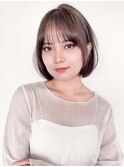☆切りっぱなしボブ 韓国風ミディアムレイヤー☆イメチェン