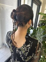 リフ(LIF by MIRROR TALK)&nbsp;【岡崎でヘアセットするならココ！】カチモリ☆リボンスタイル