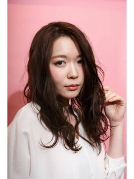 ヘアーアート ジュース 御幣島(Hair art juice) ゆるふわウェーブ