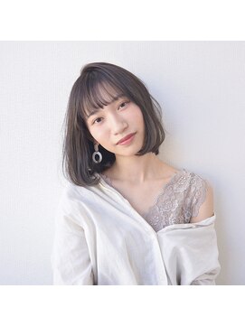 スケッチ(sketcH) 【sketcH.】シースルーバング × オトナボブ