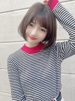 25歳からの【毛先パーマ /黒髪/ことりベージュ】小林