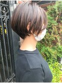 【melt】20代30代40代に人気◎大人小顔ひし形ショート 耳かけ