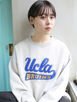 バース(BIRTH)&nbsp;天神【BIRTH】ナチュラルマッシュショート×シースルー前髪