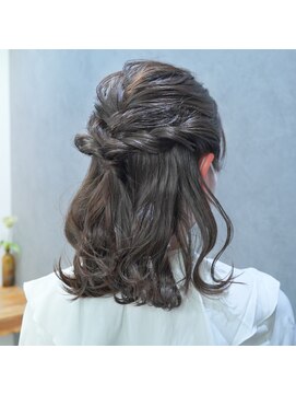 ミル(1001 mille) 大人ハーフアップ【1001mille 】