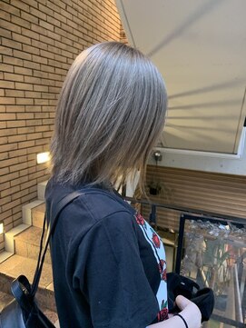 ラフ 難波店(LAFF) #黒髪#ボブルフ#ネビージュ#小顔#ワンレン