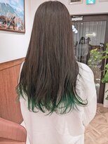 エイトサカエ 栄店(EIGHT sakae) 【EIGHT new hair style】/グリーン/グラデーション