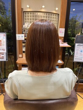 ヘア ショップキャリー 梅雨前におススメ!ミディアムストレート