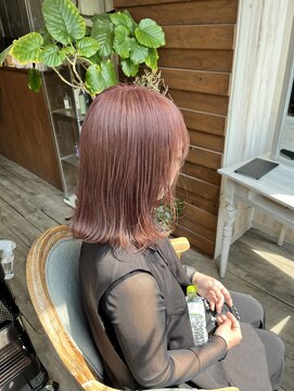 シア(sia) pink brown♪