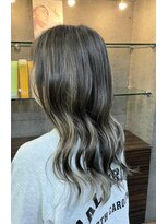 ユアーズ 四街道店(HAIR&NAIL YOURS)&nbsp;3Dハイライト立体感うるツヤ髪透明感ホワイトアッシュグレージュ