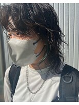 ブルーモスク トウキョウ(TOKYO)&nbsp;インナーカラー×ウルフパーマ