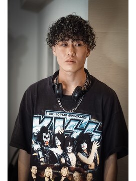 プロショップウェーブ(PRO SHOP WAVE) カーリーパーマ×ハイライト