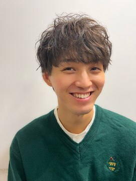 クオンヒール 堺筋本町店(QUON HEAL) ツーブロパーマ/メンズショート/無造作パーマ/スパイラルパーマ