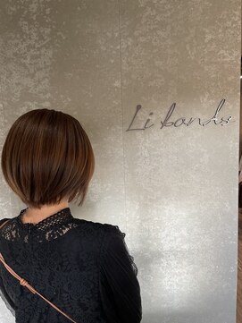 ボンズ(li.bonds) コンパクトショートボブ【滋賀・守山・髪質改善】