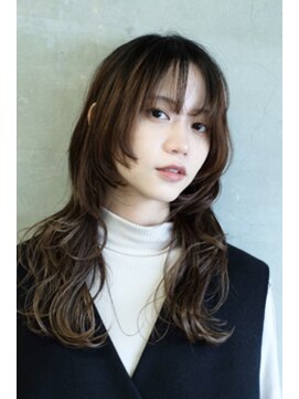 アトリエ モーリス ヘアー 小手指店(Atelier Morris Hair) ロング×ウルフレイヤー
