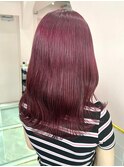 ダブルカラーピンクベージュケアブリーチハイトーン髪質改善