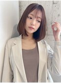 髪質改善×大人艶ボブ