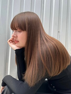  ジーナ 大阪茨木(Zina) 髪質改善＊黒髪ストレート艶髪ロング＊美髪【Zina 大阪茨木】